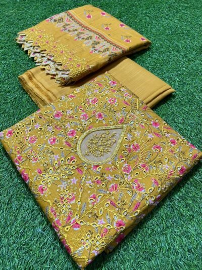 RIWAYAT Premium Embroidered Khaddar Suit 3pc