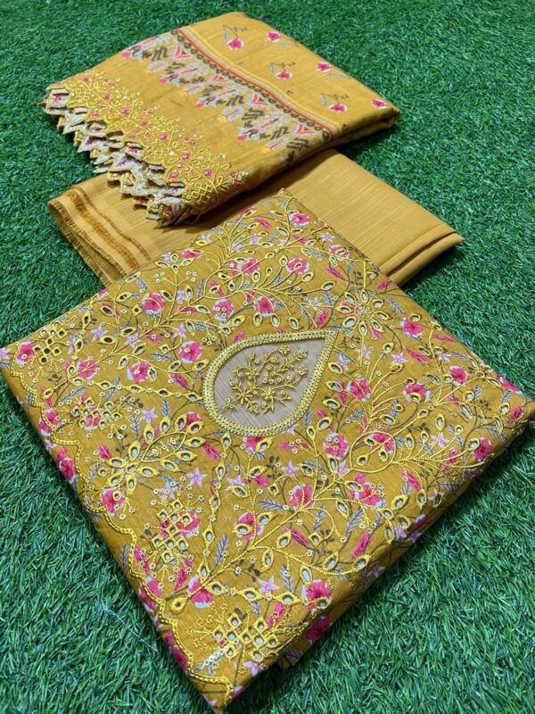 RIWAYAT Premium Embroidered Khaddar Suit 3pc