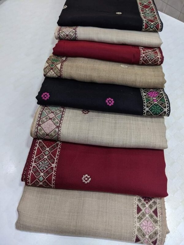Embroidered Ladies Pashmina Shawls - Image 5