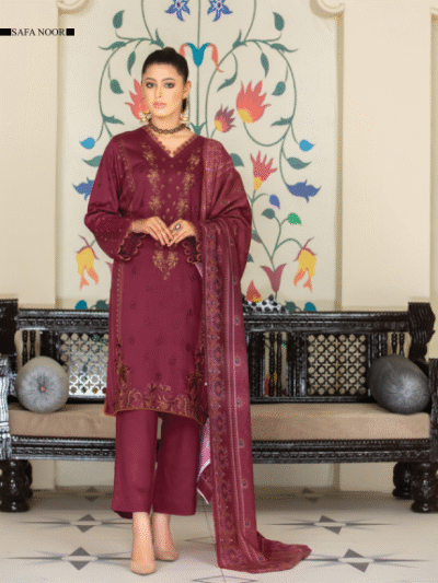 safa noor afsaneh embroidered collection