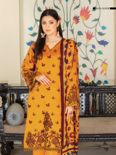 safa noor afsaneh embroidered collection