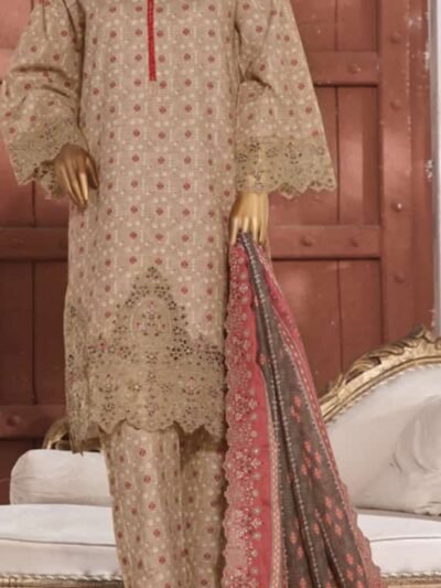 Riwayat Premium Embroidered Khaddar Collection 3pc | BH269921033