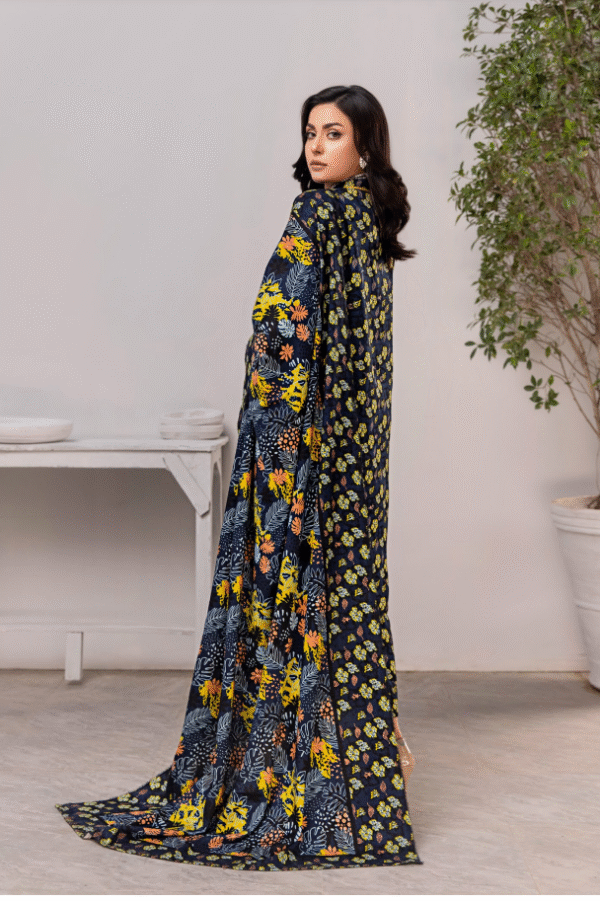 Soha By Orang Linen Vol 6 3pc | Spruce - Image 5