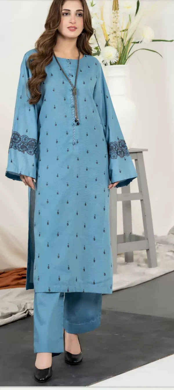 Fressia by Safa Noor Winter Khaddar Collection 2pc | BH485661552