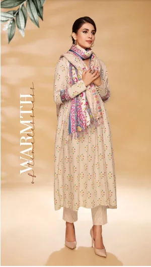 Nisha by Nishat Unstitched Khaddar Collection 3pc | 42105072-R