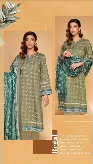 Nisha by Nishat Unstitched Khaddar Collection 3pc | 42105224-R