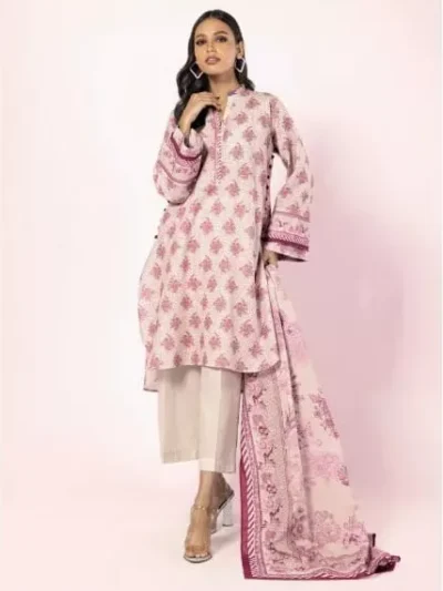 Khaadi Unstitched Khaddar Collection 3pc | ALK22429B
