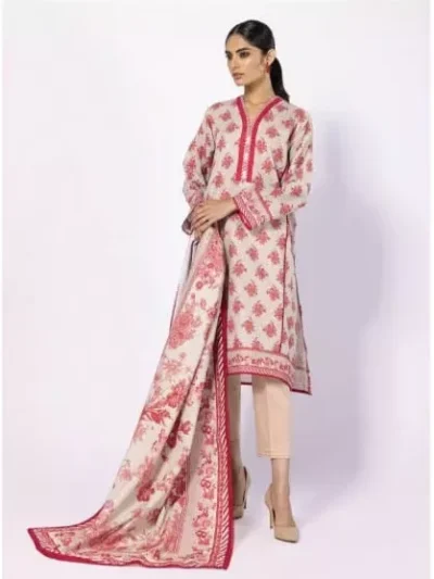 Khaadi Unstitched Khaddar Collection 3pc | ALK22429A