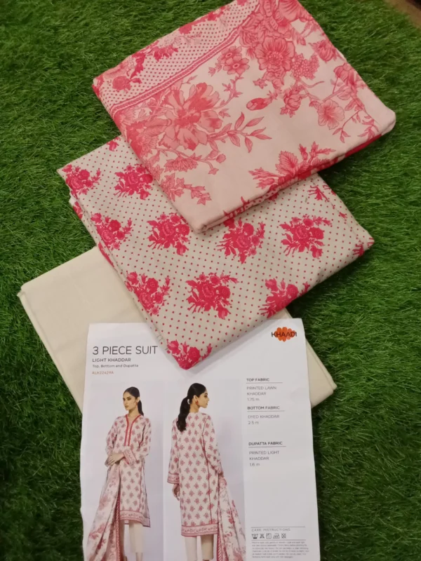 Khaadi Unstitched Khaddar Collection 3pc | ALK22429A - Image 3