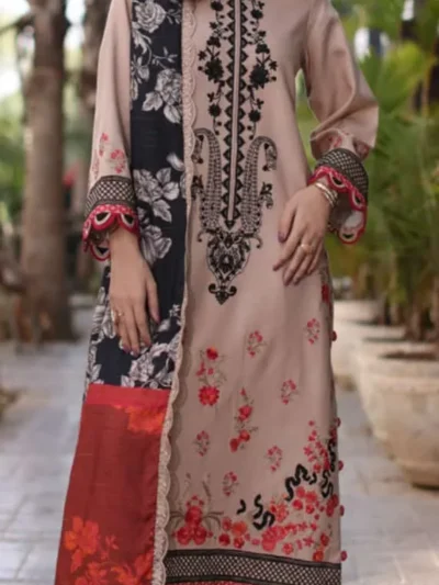 Charizma Pashmina Collection Vol 2 Embroidered Series 3pc | PS4-10