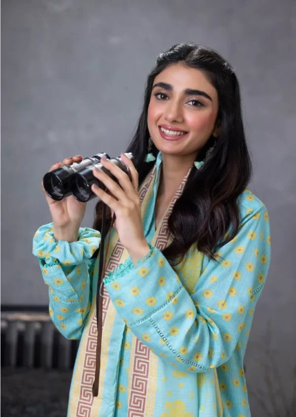 Regalia Identic Separates Unstitched Khaddar Vol 6 3pc | BH166761984 - Image 3