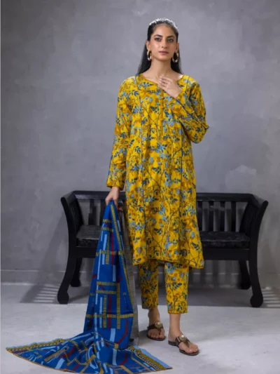 Regalia Identic Separates Unstitched Khaddar Vol 6 3pc | BH735631988