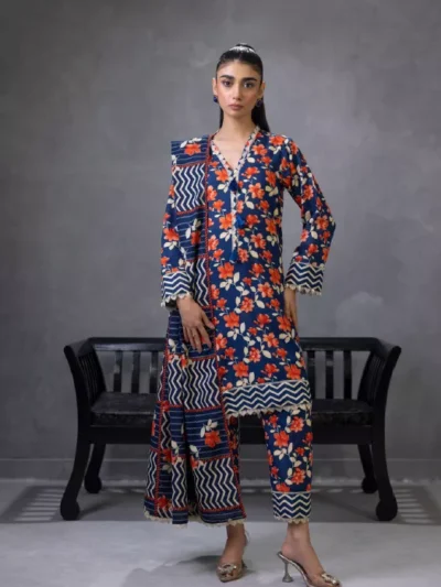 Regalia Identic Separates Unstitched Khaddar Vol 6 3pc | BH611671990
