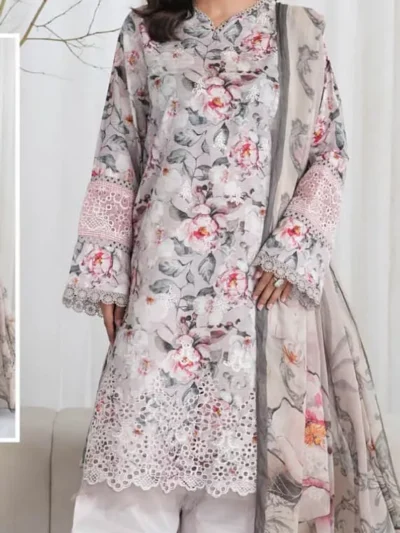 Johra Chickenkari Collection Afroz 3pc | JH-838
