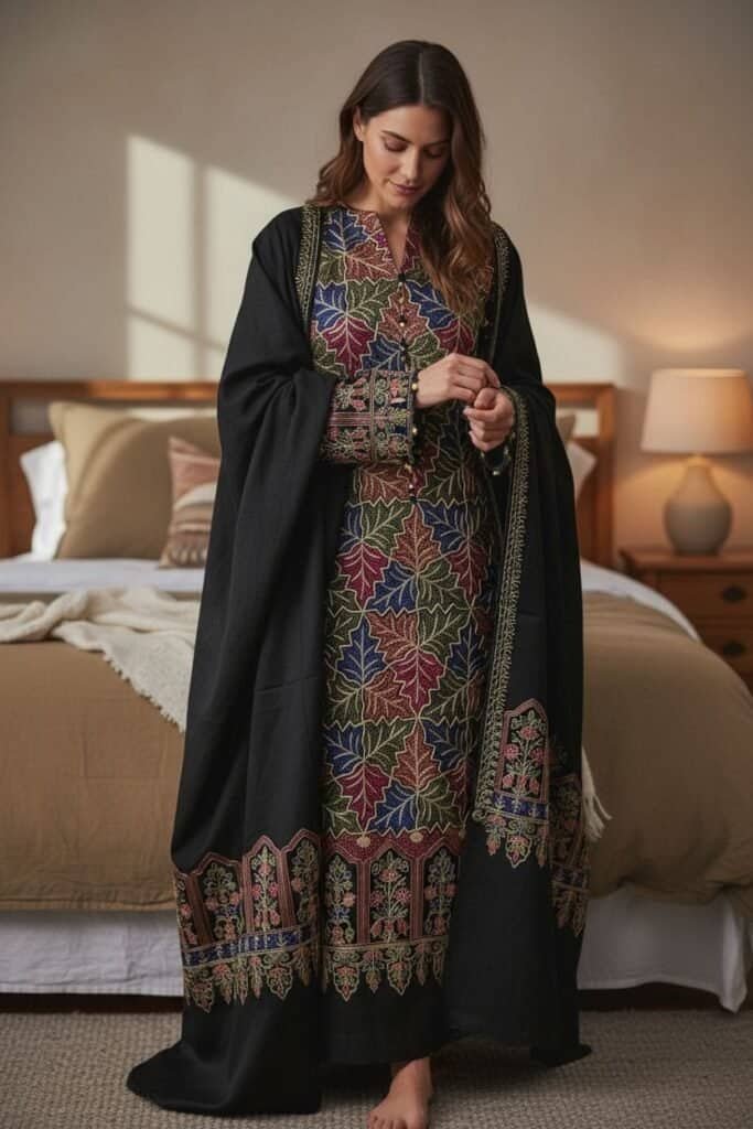 pashmina suits 3 pc